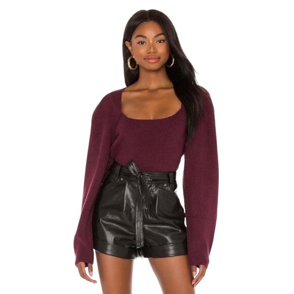 NWT! Free People Saffron Open Back Sweater - Size Small - Picture 1 of 10